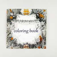 custom personalized brush marker calligraphy art sketch coloring book